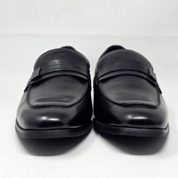 Calvin Klein Men\'s Dress Shoes Obexx Black Loafer CMJIMMON-R Size 7.5 New
